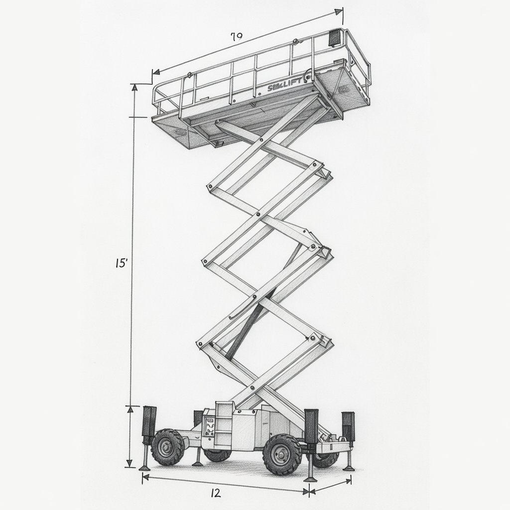 Endüstriyel Kaldırma Platformu